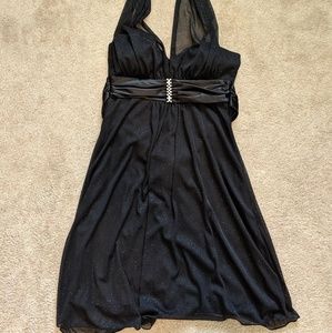 Speechless Formal Black Sparkle Dress